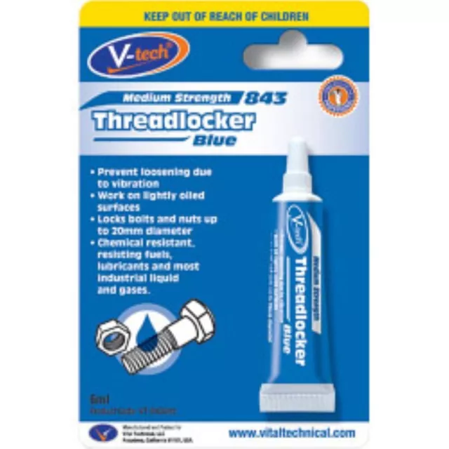 Medium Force Net Brake 843 - Prevents Bolts & Nuts Loosening Due to
