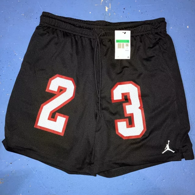 Jordan 23 Essentials Mesh Shorts Black Men's Size XL New with Tags