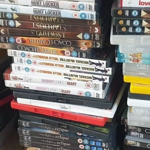 New and used DVD collection Box 2 - please read the description