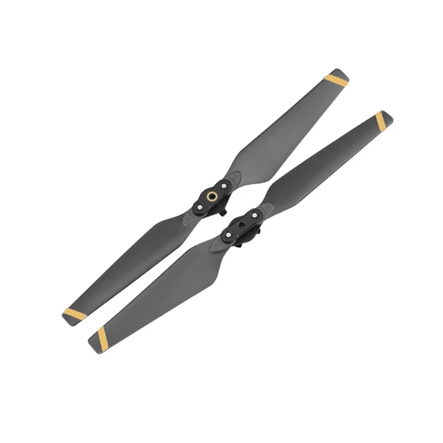 Dilwe Hélice 3 Pales Fibre Carbone 8743 Pour Mavic 2 Pro/Zoom - Montage Rapide, Réduction Bruit, Pliable, Lot De 4