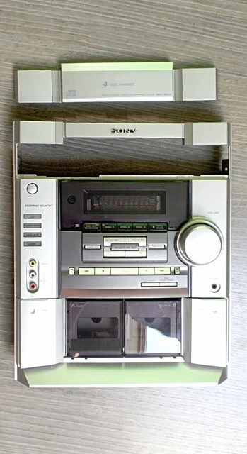 Micro Chaine HiFi stéréo compacte avec Bluetooth (Lecteur CD, Lecteur