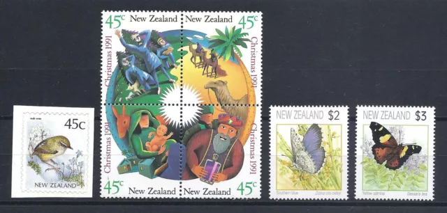Neuseeland - postfrische Marken aus 1991