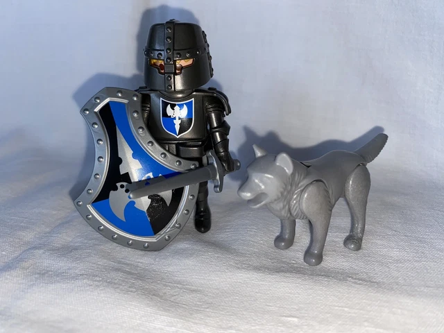 Figurine Playmobil Petite Fée Bleue - Univers Château Princesse - Occasion Bon État