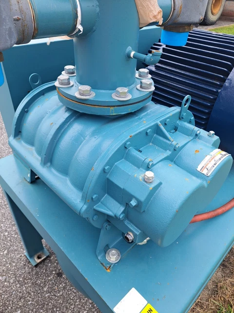 Tuthill vacuum and blower systems, 6015-21L2 with 3 phase electric motor