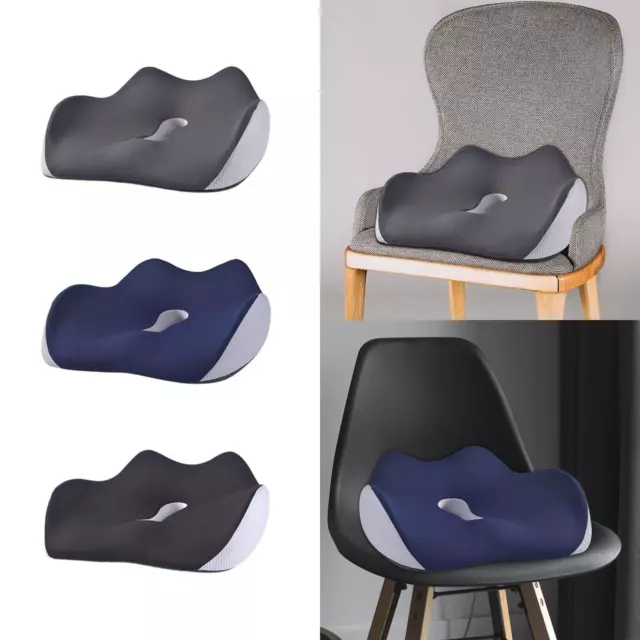 Coussin de siège en mousse à mémoire de forme oreiller ergonomique doux pour