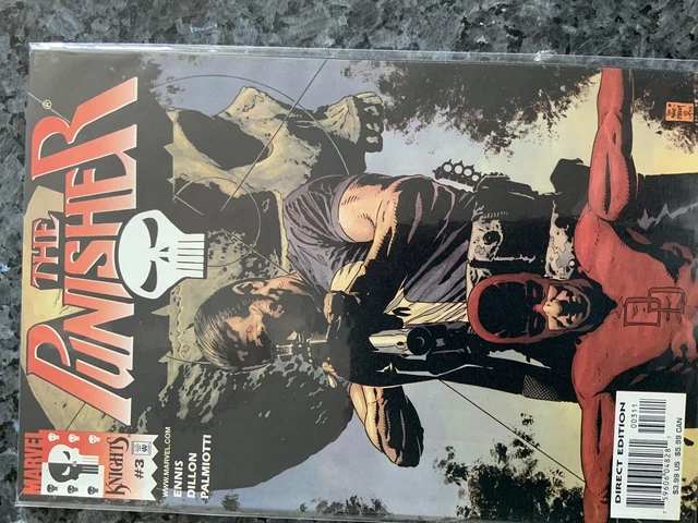Marvel Knights Comics The Punisher Vol 3 #3 2000 Featuring Daredevil Free Ship