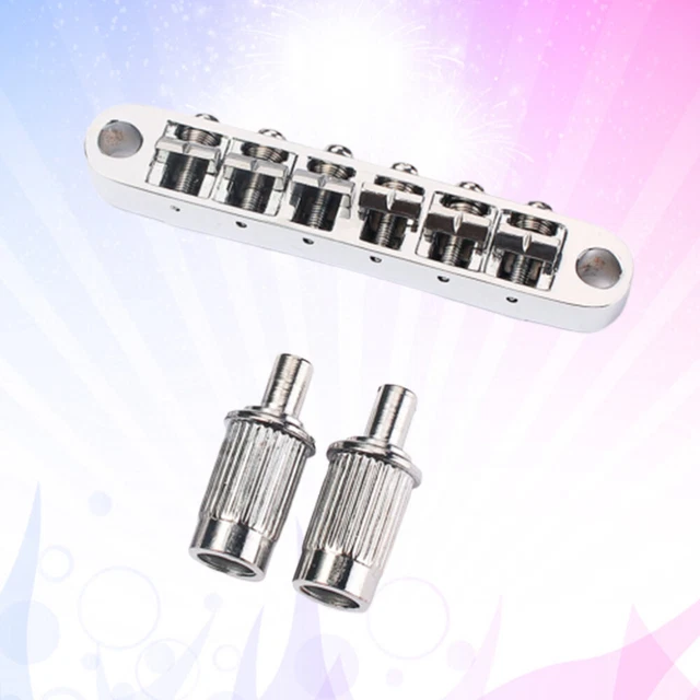 Chevalet De Selle De Guitare électrique à 6 Cordes, Chevalet De Rechange En Fer Pour Chorus, Bride Et Trémolo à Effets Uniques (doré