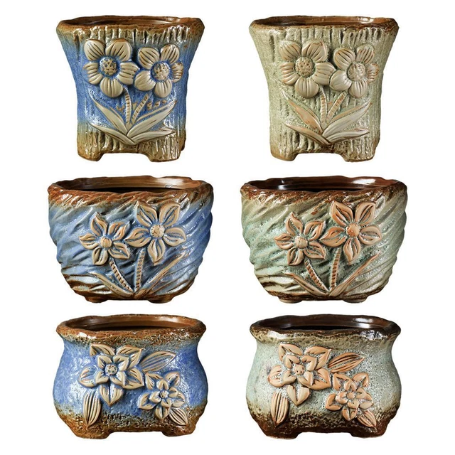 2 Secchielli Retrò In Ferro Per Fiori - Cabilock - Zincati - 13x19 Cm - 5