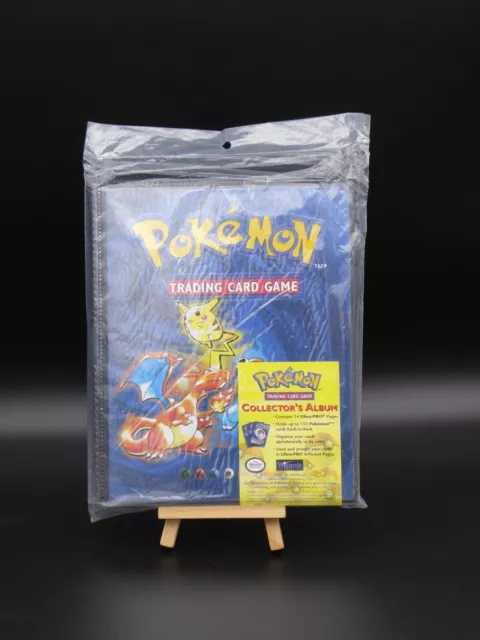 Album da collezione Pokemon Base Collectors NUOVO in IMBALLO ORIGINALE Ultra Pro album da collezione retrò 1999 RARO