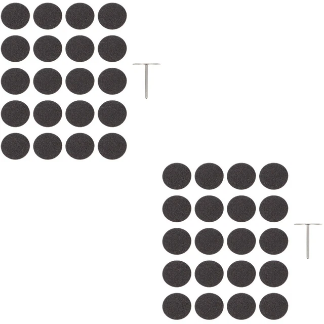 2 SETS SANDPAPER Discs Nails Professional File Disk Pads Polishing