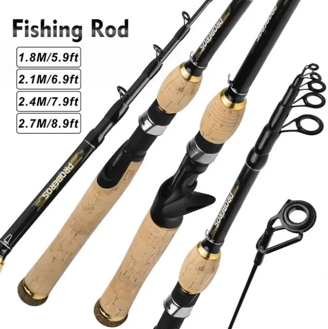 FISHING ROD LURE Rod Red Eye Retractable Anti-tangle Guide Ring Clear  Signal $83.45 - PicClick AU