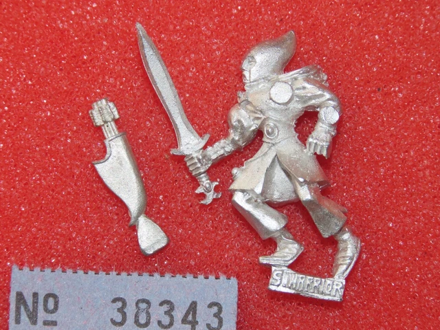 Freelance Knight On Foot Mordheim – Games Workshop Metal OOP – Figurine à Monter Et Peindre