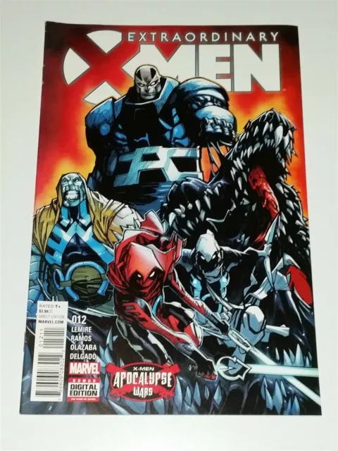 X-Men Extraordinary #12 September 2016 Apocalypse Wars Marvel Comics