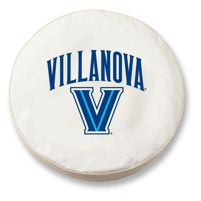 Holland Bar Stool Tire Cover With White Vinyl Finish TCJVilnvaWT