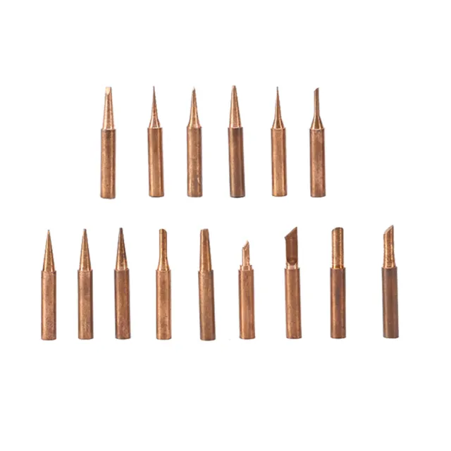 15x 900M-T Iron Solder Tip For 936 937 938 969 8586 Soldering Station HY3