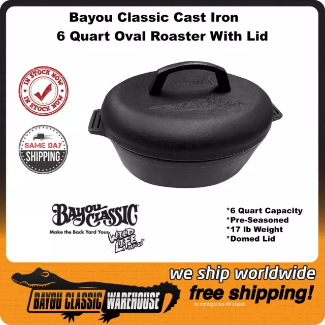 https://www.picclickimg.com/46gAAOSwXkNkPal8/Bayou-Classic-6-Quart-Cast-Iron-Oval-Roaster.webp