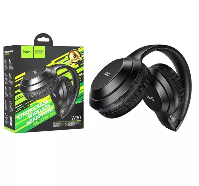 Hoco W30 Bluetooth Kopfhörer Kabellos Gaming Headset Mikrofon AUX 3,5mm SD Karte