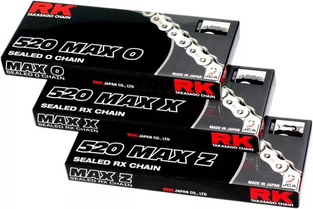 RK [520MAXX-110] 520 Max-X Chain 110 Links Natural