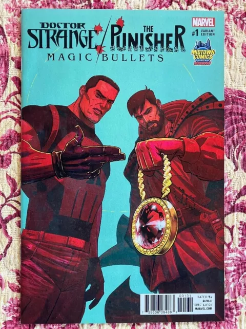 Doctor Strange Punisher Magic Bullets #1 Comic Book Run The Jewels Midtown Var.