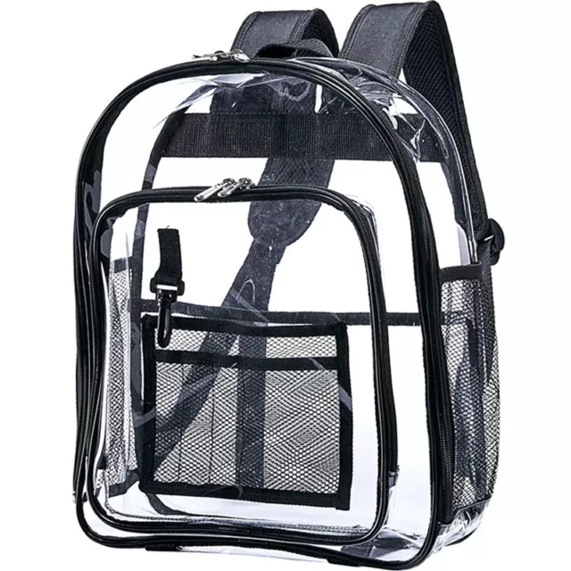 Heavy Duty Clear Backpack,Security Transparent School Backpack,See Through3618