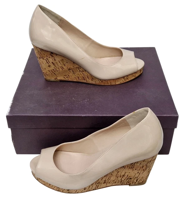 Carvela best sale nude wedges