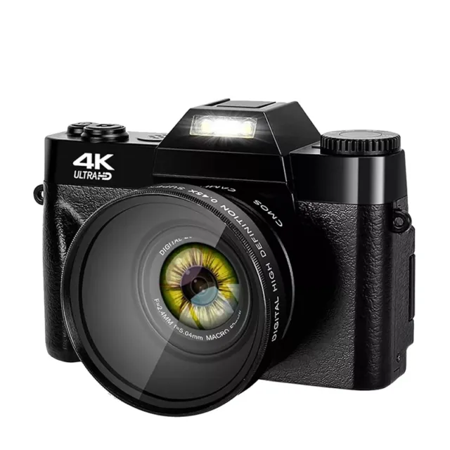 Digital Photography Camera 4K WIFI Web Cam Digital Camera with Wide Angle4267