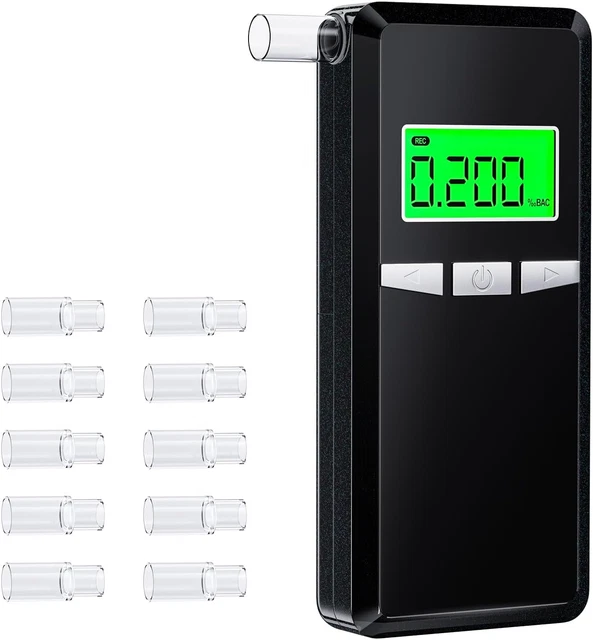 ETILOMETRO PORTATILE CERTIFICATO, Etilometro Polizia, Display LCD Alcol 135582919716