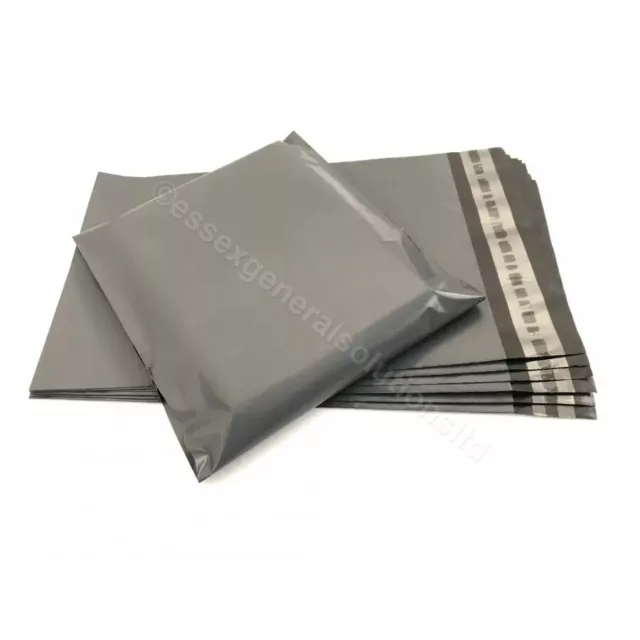Grey Courier Bags Mailing Postal Bags Polythene Self Seal