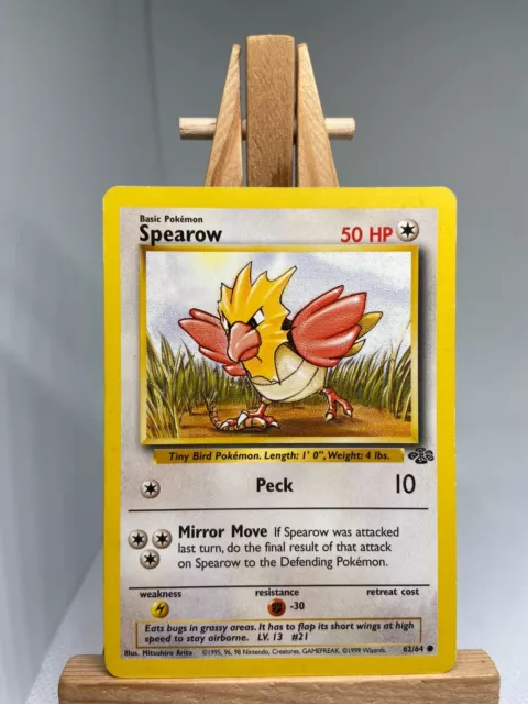 Spearow - WOTC Jungle 62/64 - MP - Pokemon