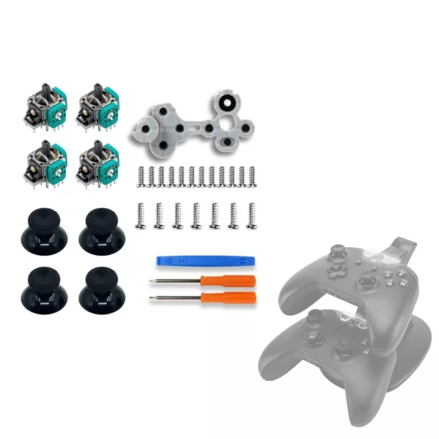 Analog Joystick Sensor Module Cap Set for XBOX-Series S-X Replacement Accessory 2