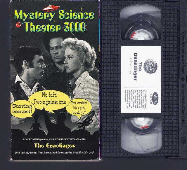 MYSTERY SCIENCE THEATER 3000 - Gunslinger (VHS, 1998) EUR 4