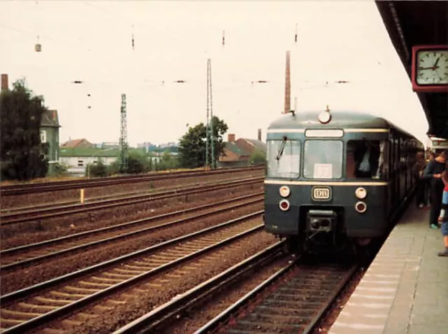 Foto Tram Hamburg Eidelstedt 1983 ca. 9x12cm H4415e
