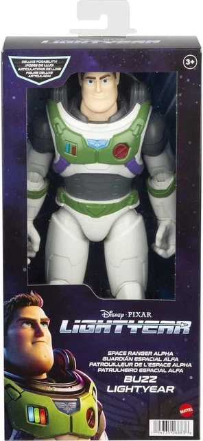 BUZZ LIGHTYEAR PERSONAGGIO Grande 30cm Originale Versione Deluxe Disney