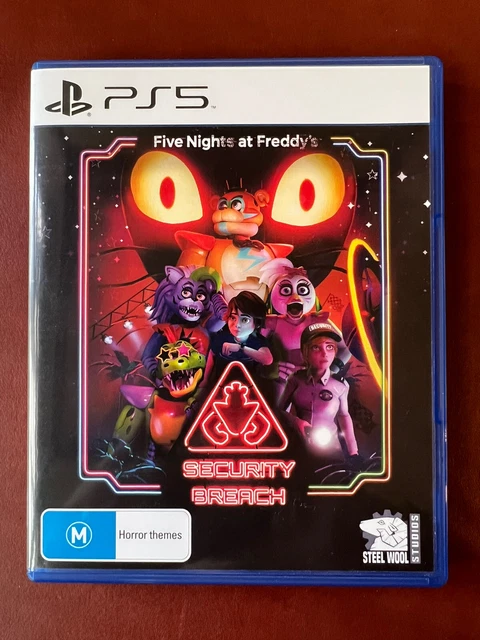 FIVE NIGHTS AT Freddy's: Security Breach PS5 Stickers Included Like New ...