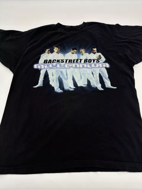 Back Street Boys Millennium T-Shirt Men Large Graphic Print Logo…#5368