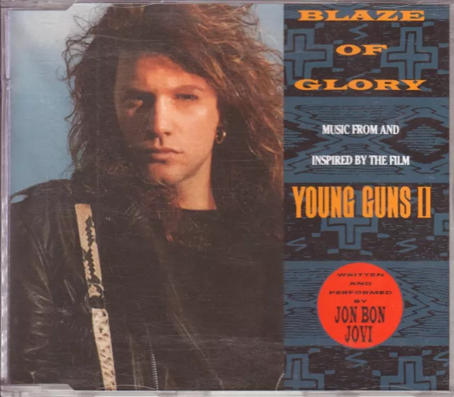 Bon Jovi  CD-Single  Blaze of Glory     © 1990