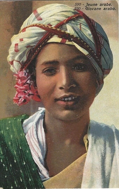 NORTH AFRICA ETHNIC Arab nude male original vintage 1910s Rare Real Photo £32.98 - PicClick UK