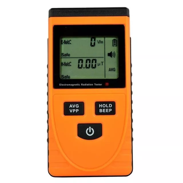 Electromagnetic Radiation Detector Electric Field Tester Meter Detector LCD