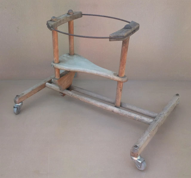 Jouet Ancien : Trotteur Porteur Dejou – Vintage, Pour Enfants, état D'occasion