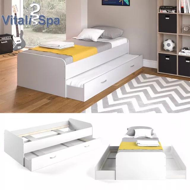 VITALISPA cama infantil cama nido Enzo cama juvenil cama para invitados