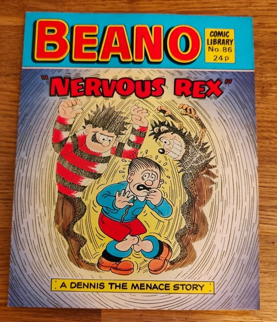 COMIC CLASSIC Beano Comic Library No 86 Nervous Rex A Dennis Menace