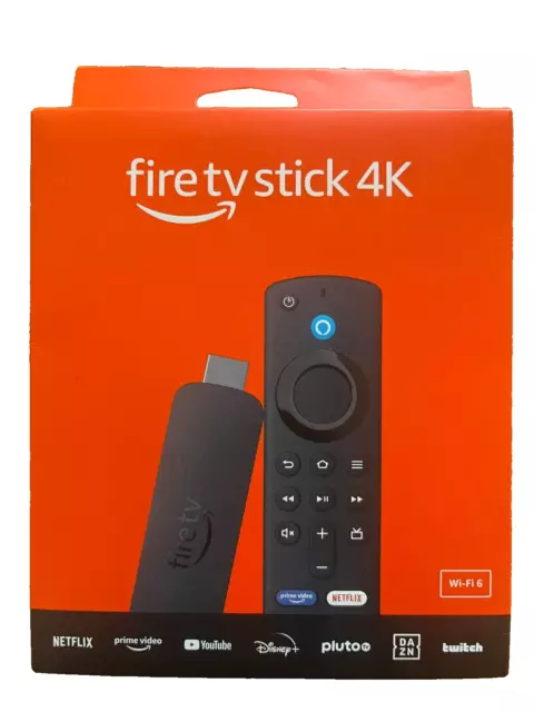 Amazon Fire TV Stick 4K Ultra HD Wi-Fi 6 Dolby Vision/Atmos HDR10+ NEU OVP