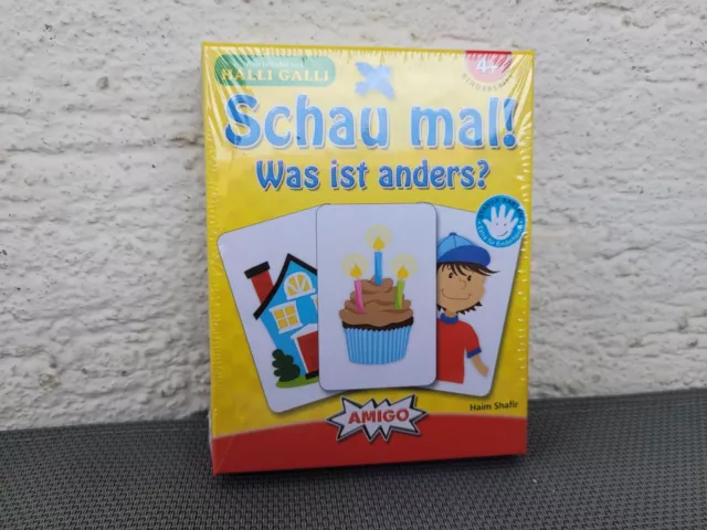 Amigo Spiel Schau mal - Was ist anders