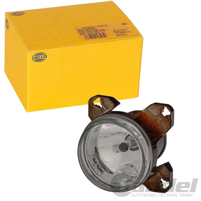 HELLA FERNSCHEINWERFER EINSATZ H7 12V FERNLICHT KLARGLAS RUND 90mm ...