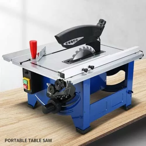 220V 1800W Mini Table Saw Portable Table Saw Jade Metal Bench Saw Auxiliary Tool 2