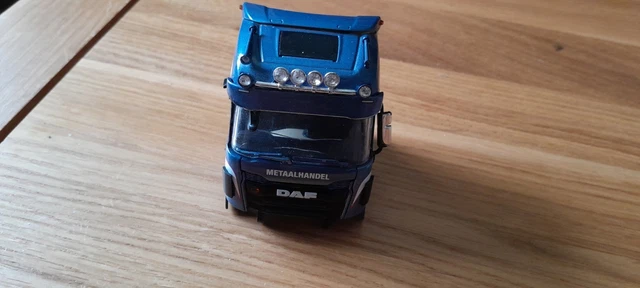 Lion Toys 1/50 Scale Diecast LT09W - Scania Truck & Fridge Trailer - White 7427317306954