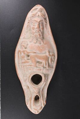 Lámpara de aceite erótica falsa que imita al PCN del siglo VII