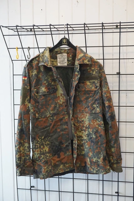 Militärhemd Tarn-Fleckmuster Bundeswehr BW Feldbluse Gr. 8595-0510 (106) Mimikry