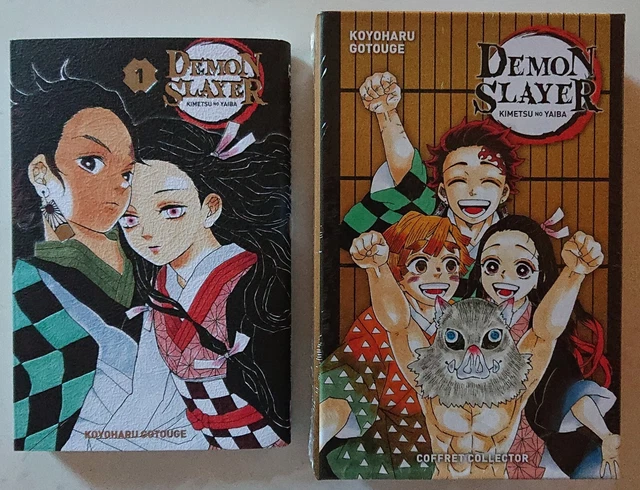 LOT MANGA VF Demon Slayer Coffret collector Tome 23-1 Koyoharu Gotouge