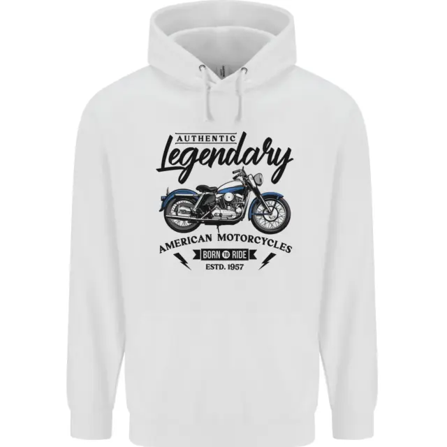 Legendary Motorcycles Biker Cafe Racer Childrens Kids Hoodie
